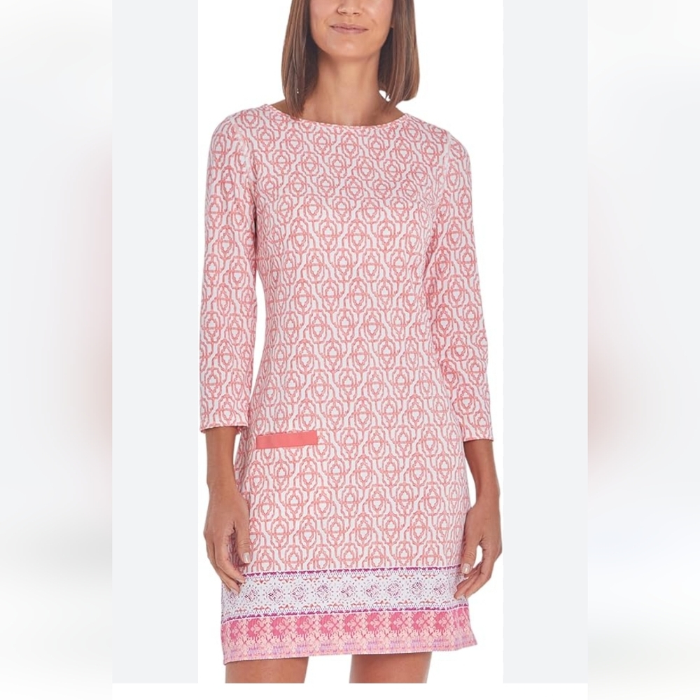 Cabana Life womens Napa Cabana Shift Dress, XS NWT